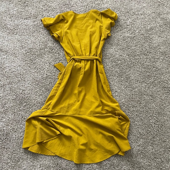 💛 A NEW DAY x TARGET 💛 Ruffled MIDI Dress 💛 - Picture 9 of 10